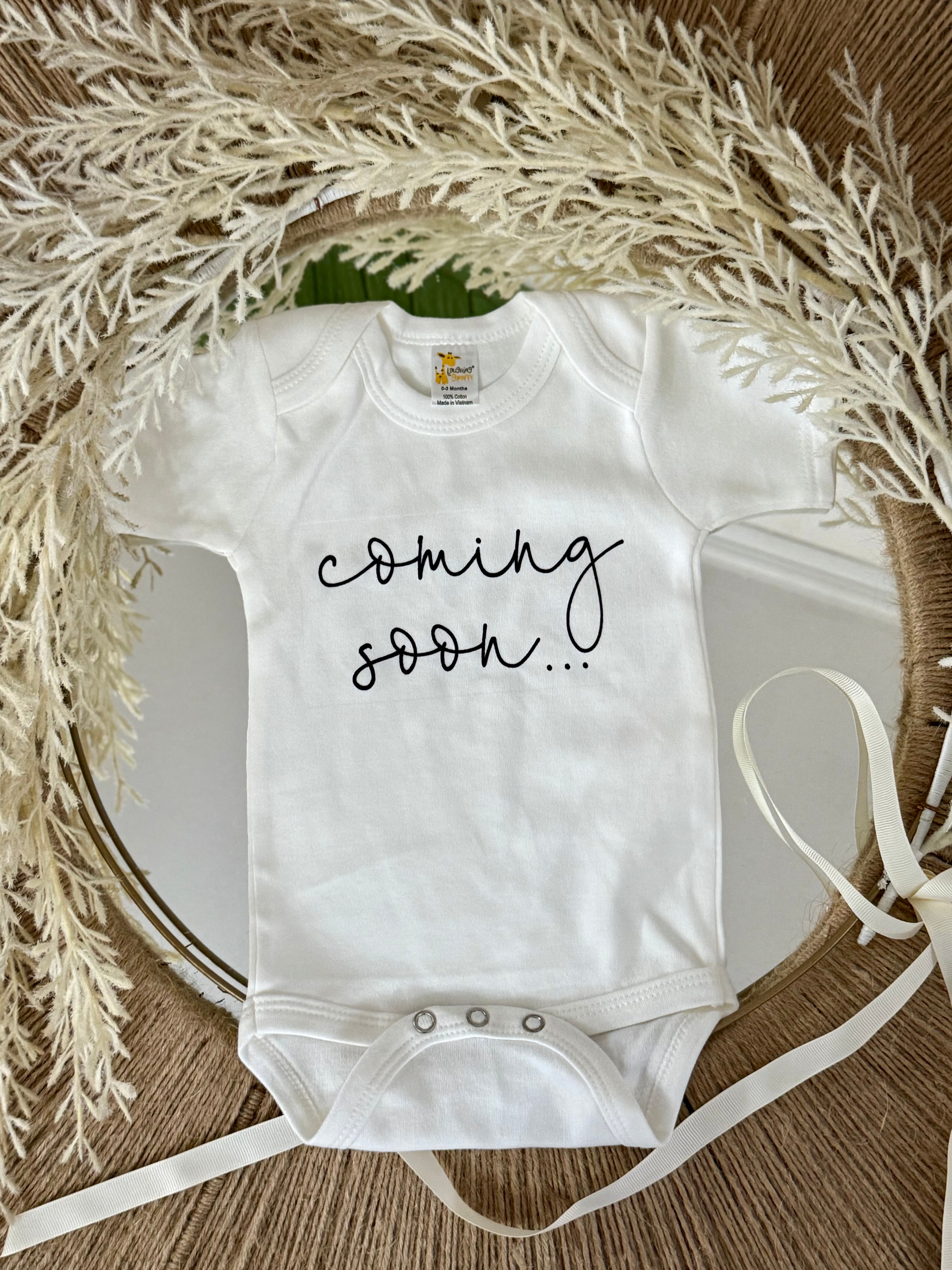 Announcement Onesies