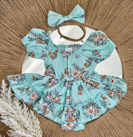 Charlotte Floral Romper