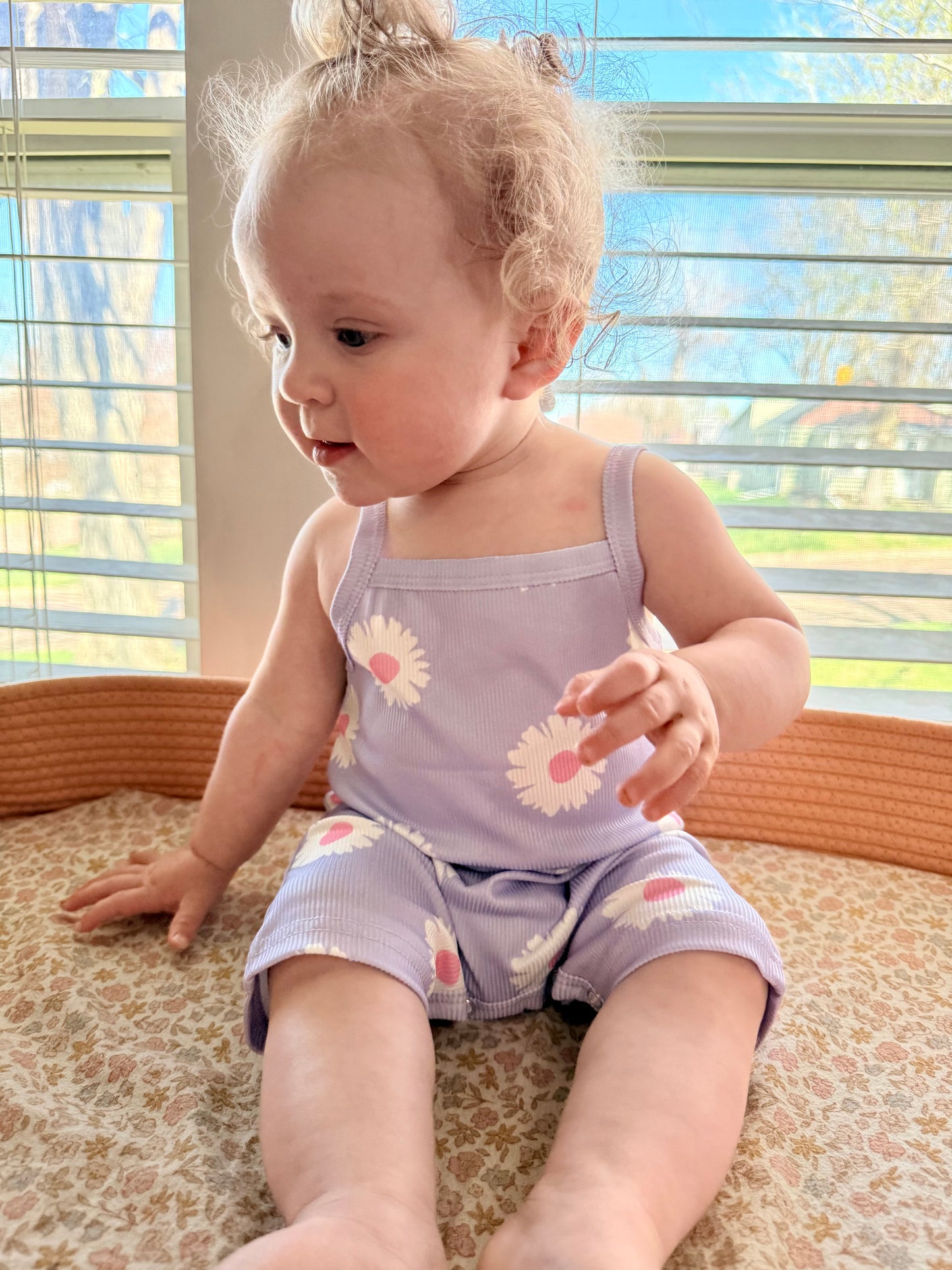 Ribbed Tank Romper