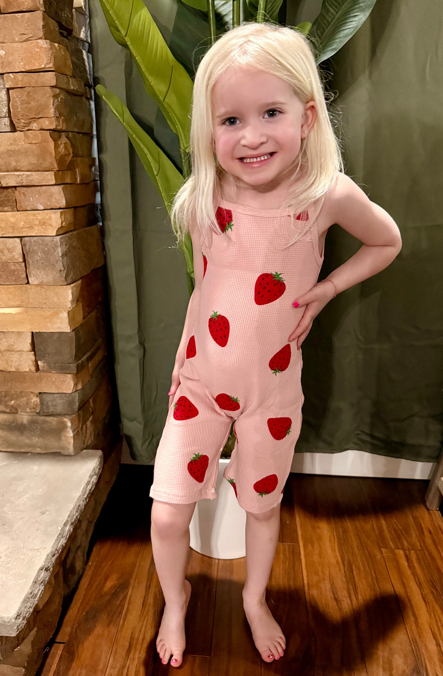 Strawberry Tank Jumpsuit