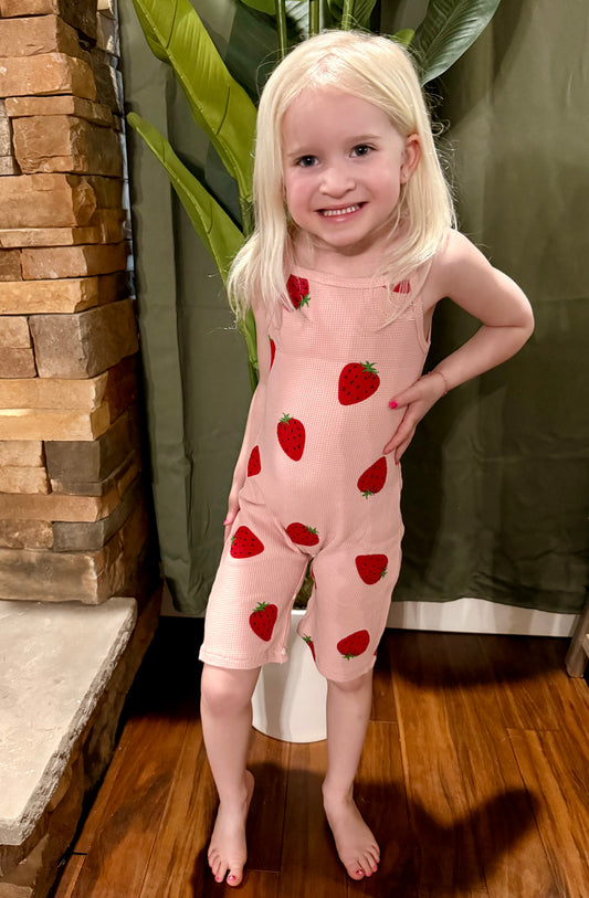 Strawberry Tank Jumpsuit