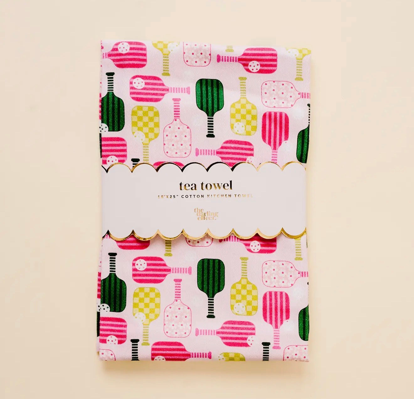 Pickleball Party Tea Towel