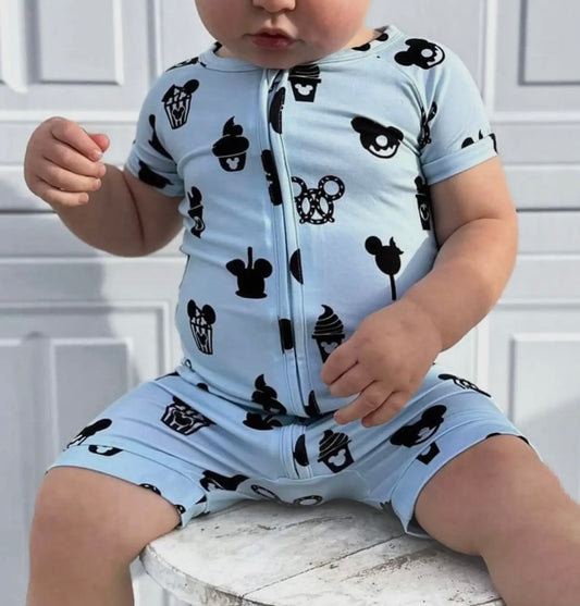 Best Day Ever Bamboo Shortie Romper
