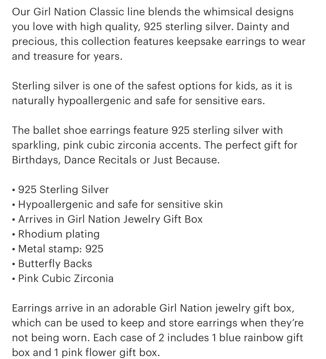 925 Sterling Silver Earrings