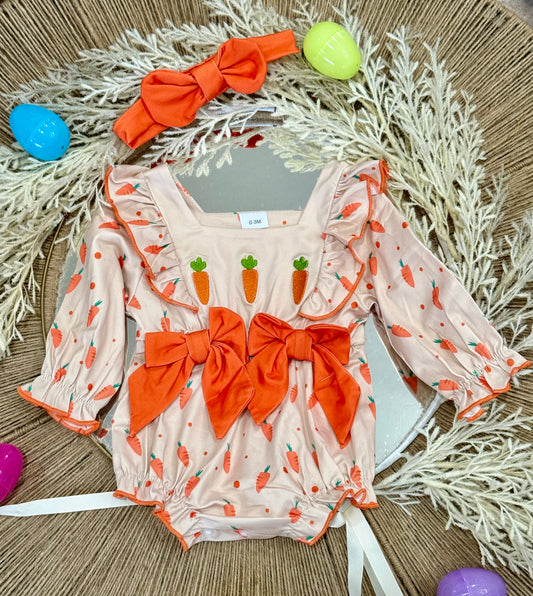 Buttery Soft Carrot Romper