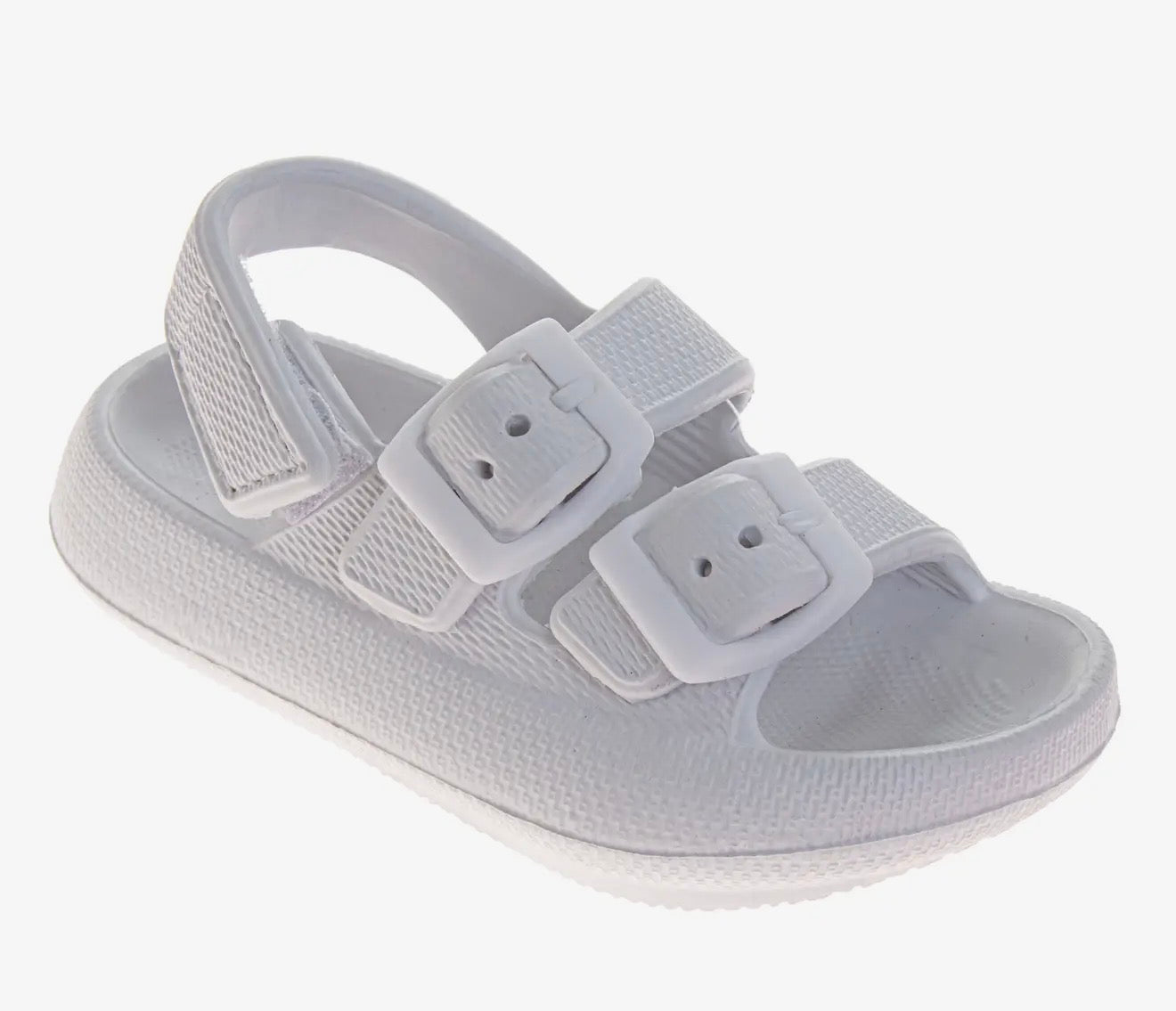 Double Buckle Easy On Sandals