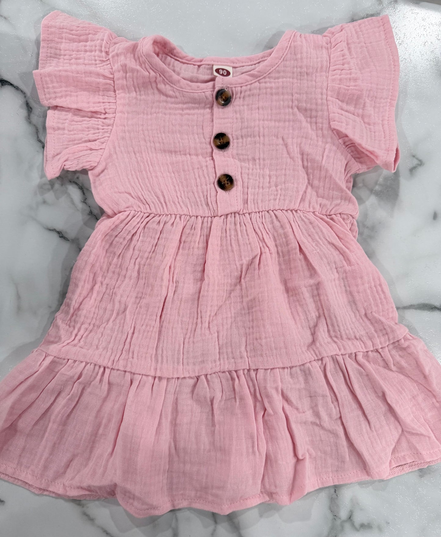 Linen Pink Dress