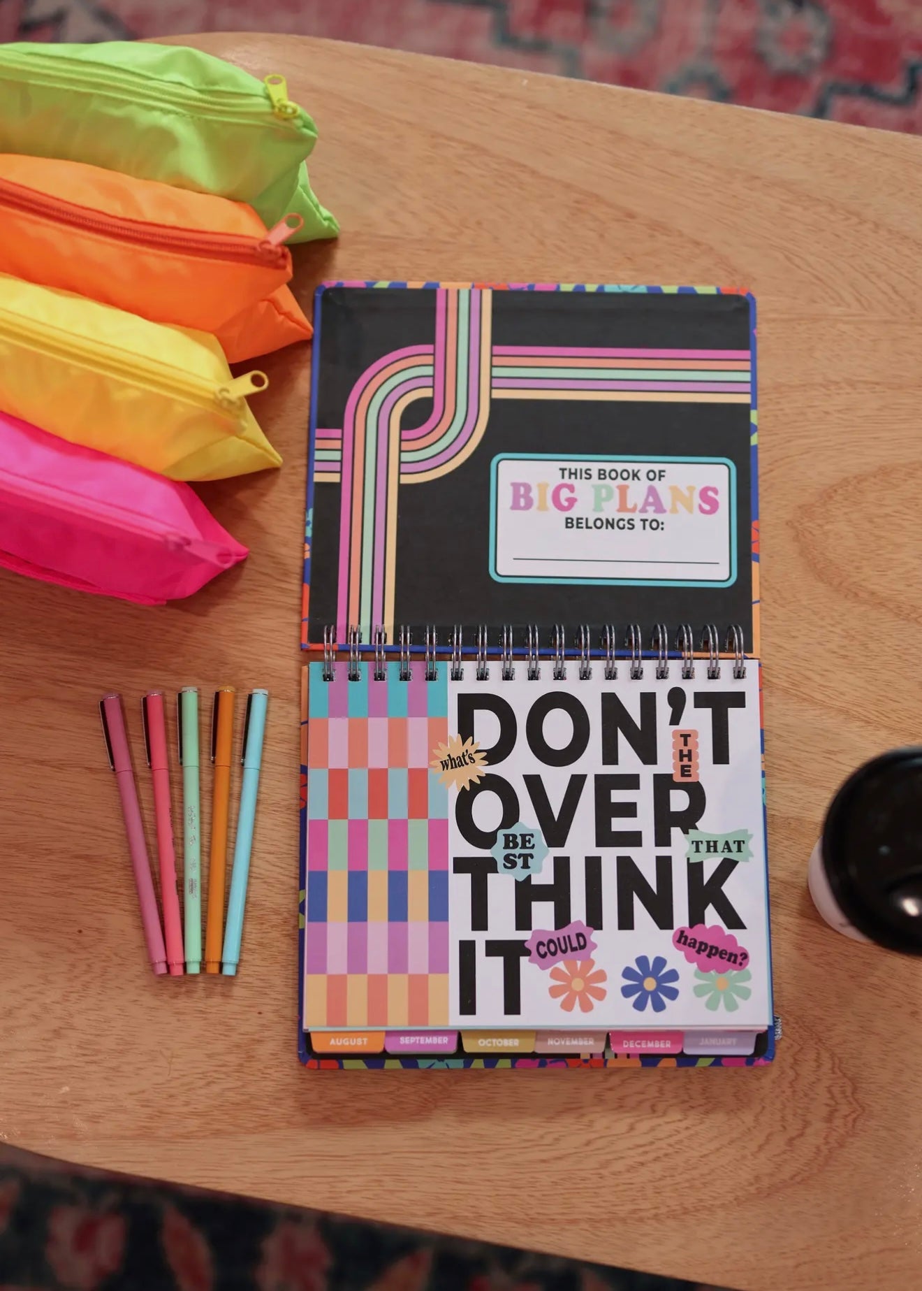 17-Month Notebook Planners