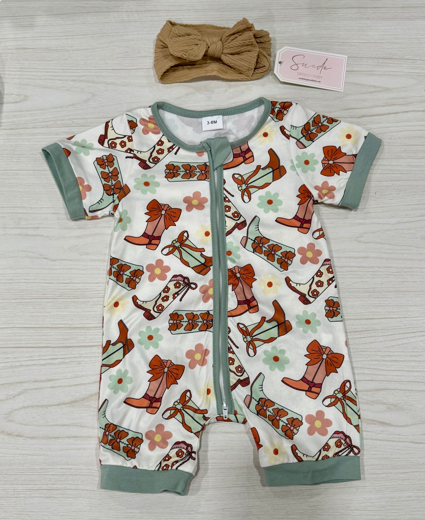 Cowgirl Shortie Romper