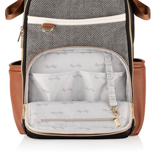 Coffee+Cream Boss Plus Backpack Diaper Bag