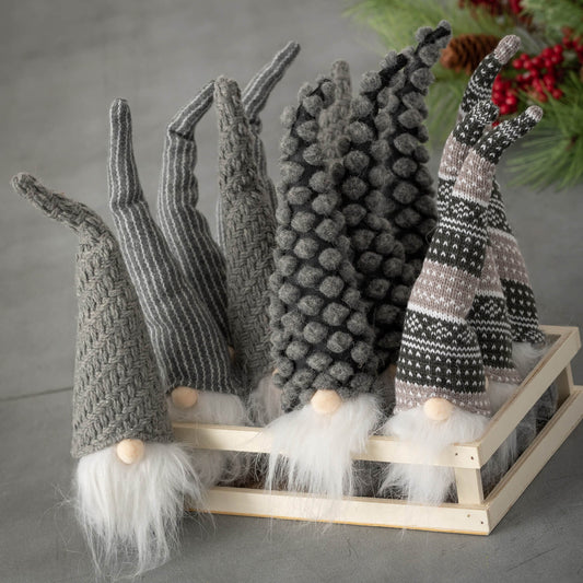 Gray Gnome Ornaments