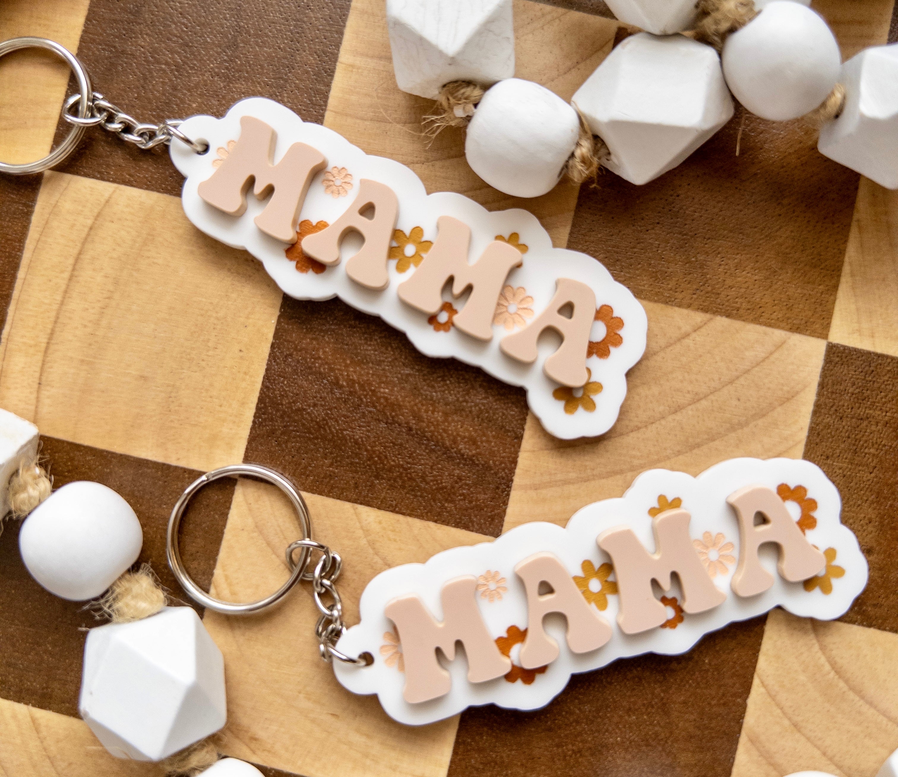 Groovy Mama Keychain