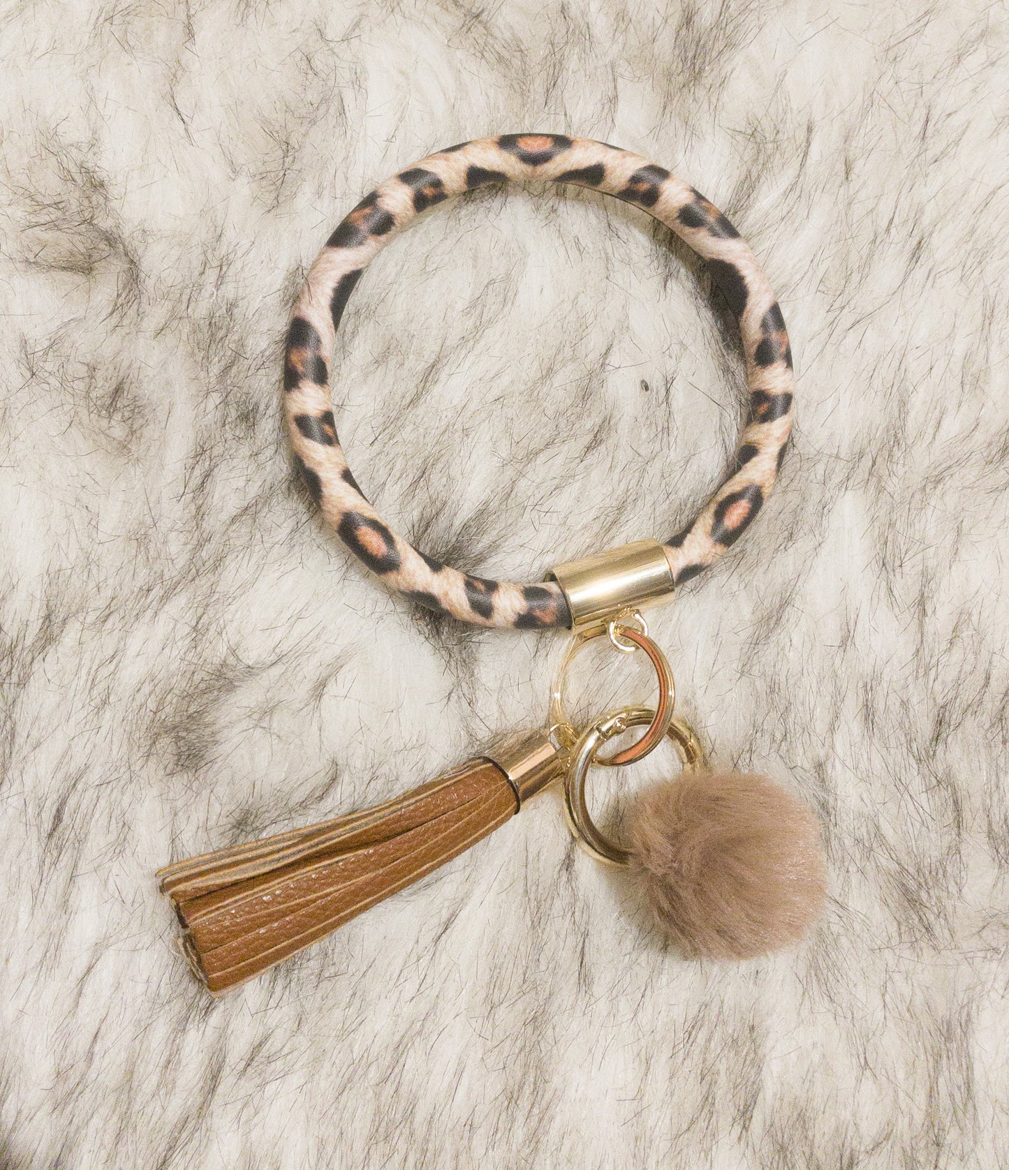 Bangle Pom Key Chain
