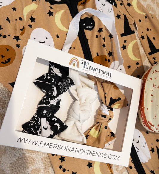 Halloween Bamboo Headbands (2 styles!)