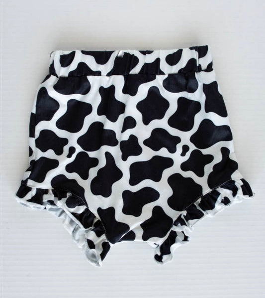 Belle Cow Print High Waisted Bloomers