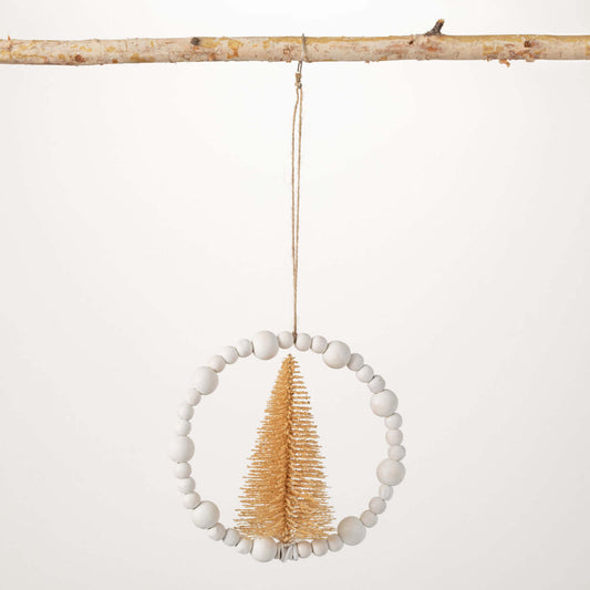Tree in Wreath Ornament