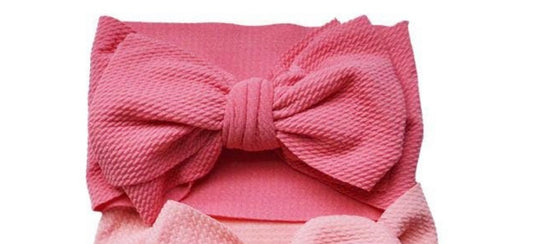 Mila Toddler Messy Bow Headbands
