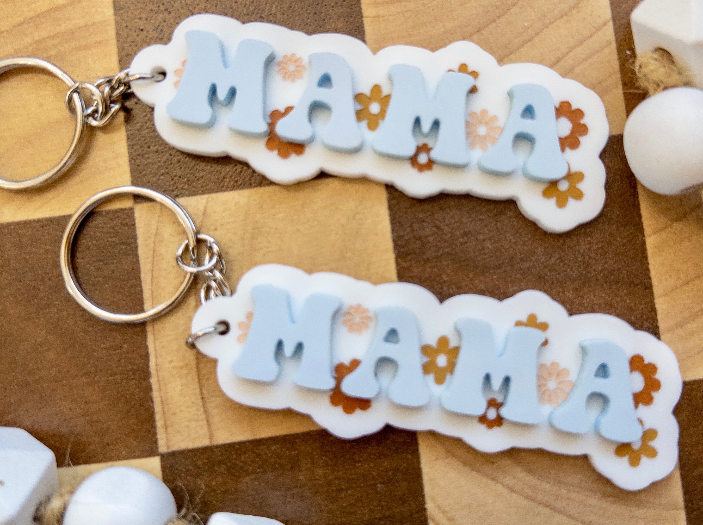 Groovy Mama Keychain