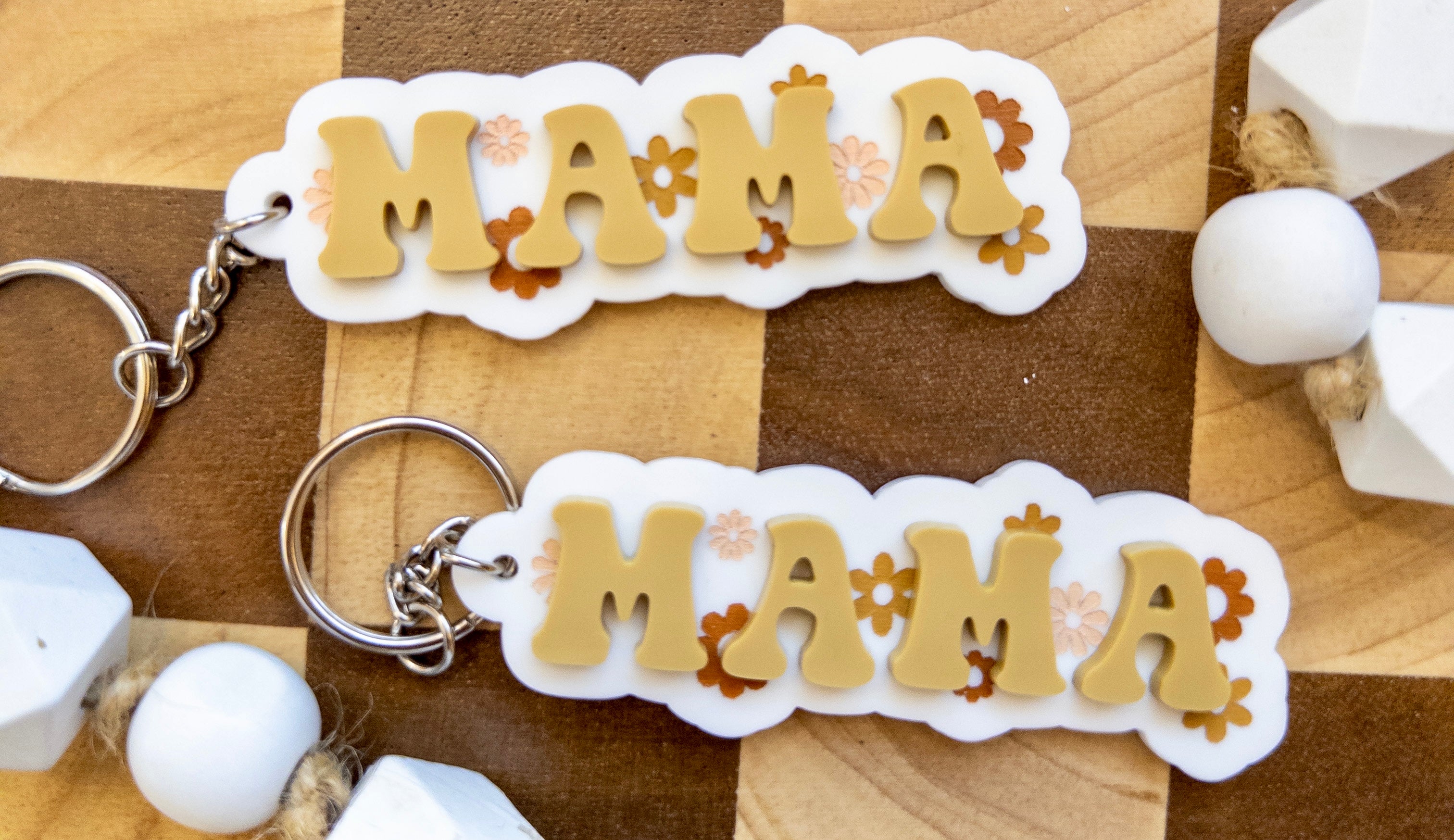 Groovy Mama Keychain