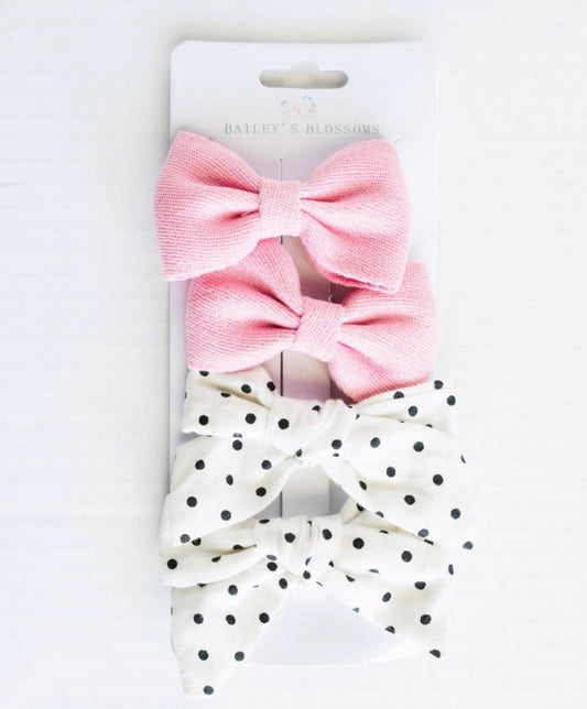 Junee Bea Bows Clip Pack