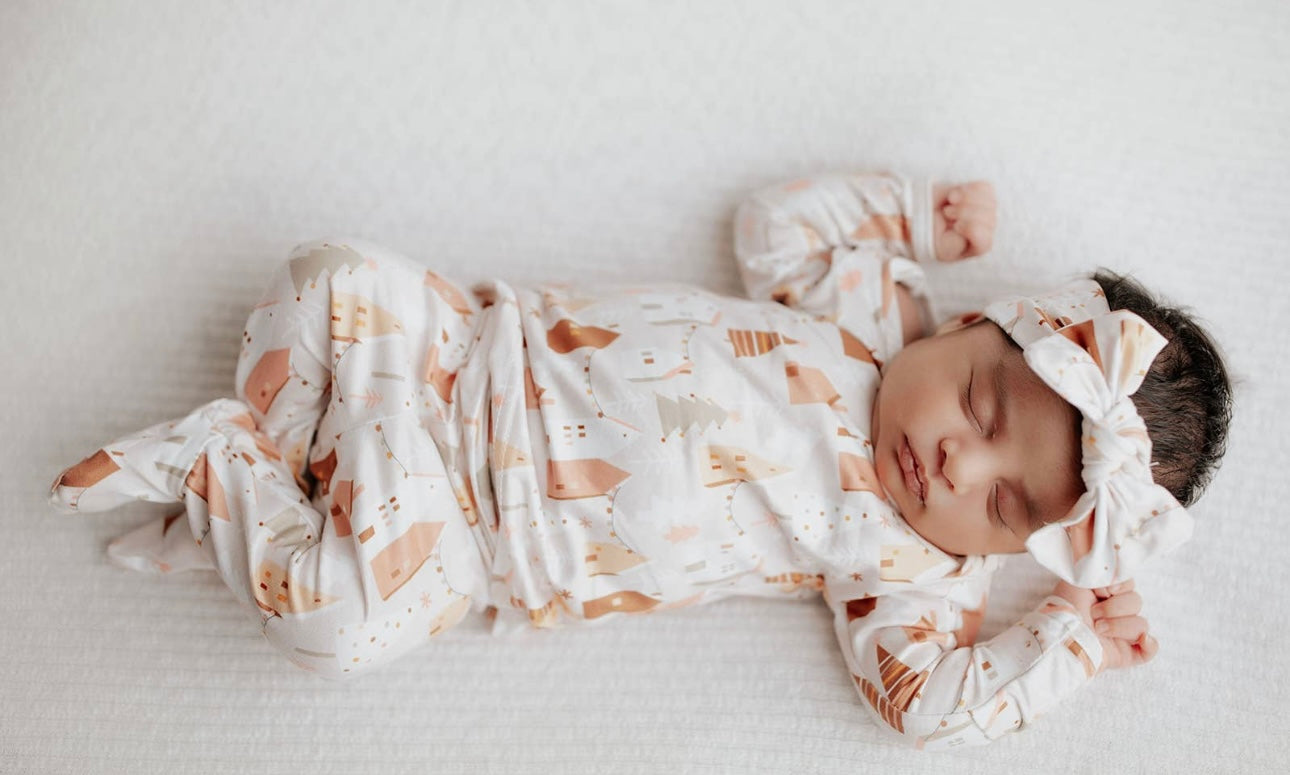 Winter Village Baby+Kid Jammies