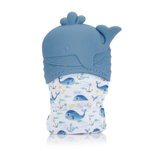 Whale Teething Mitt