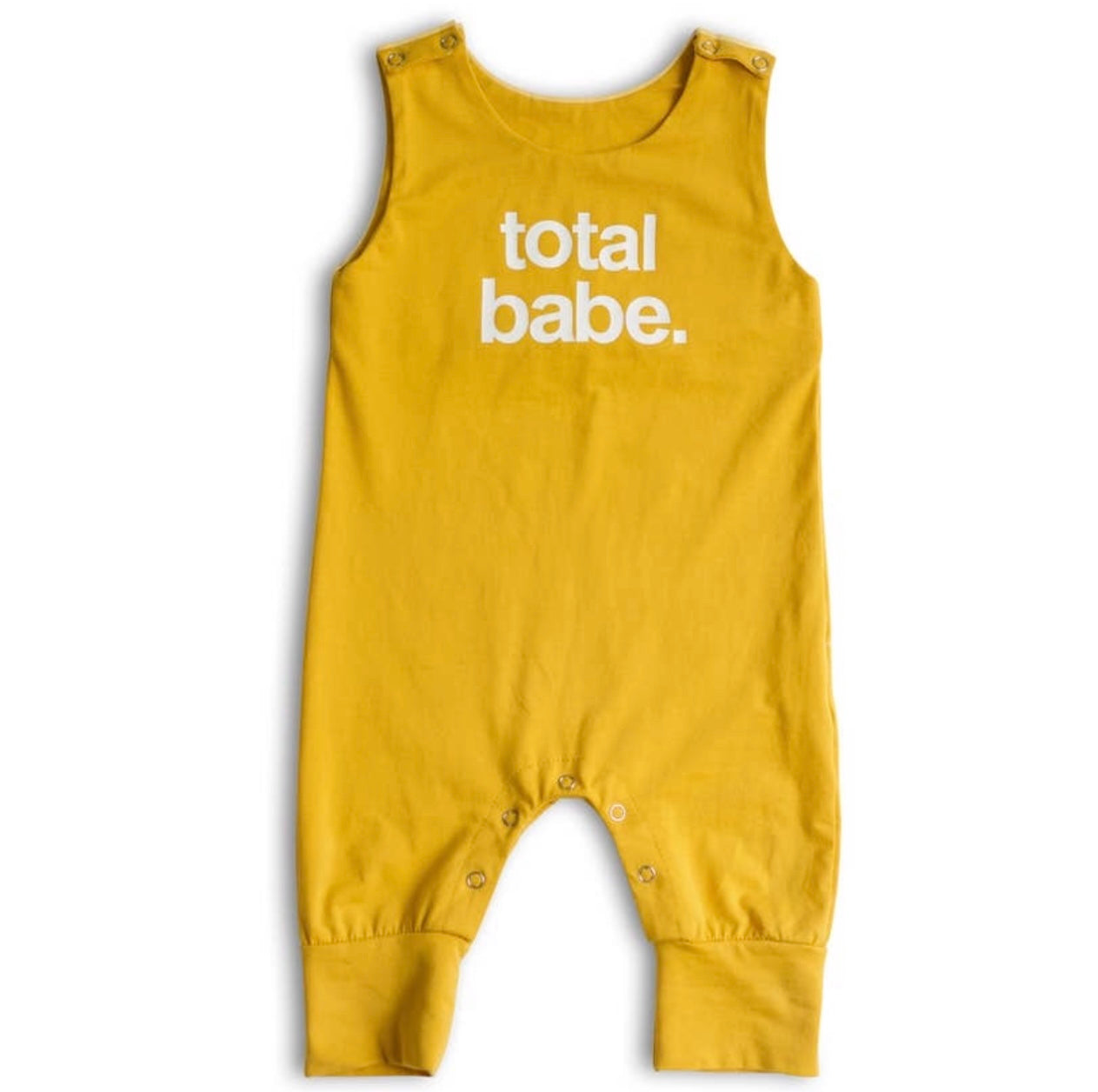 Yellow Total Babe Romper