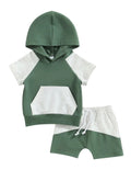 Hoodie Shorts Set
