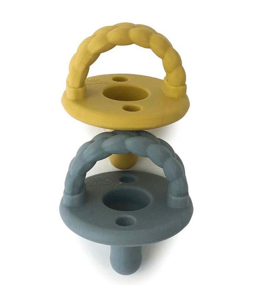 2- Pack Sweetie Soother Pacifier Sets (17 colors)