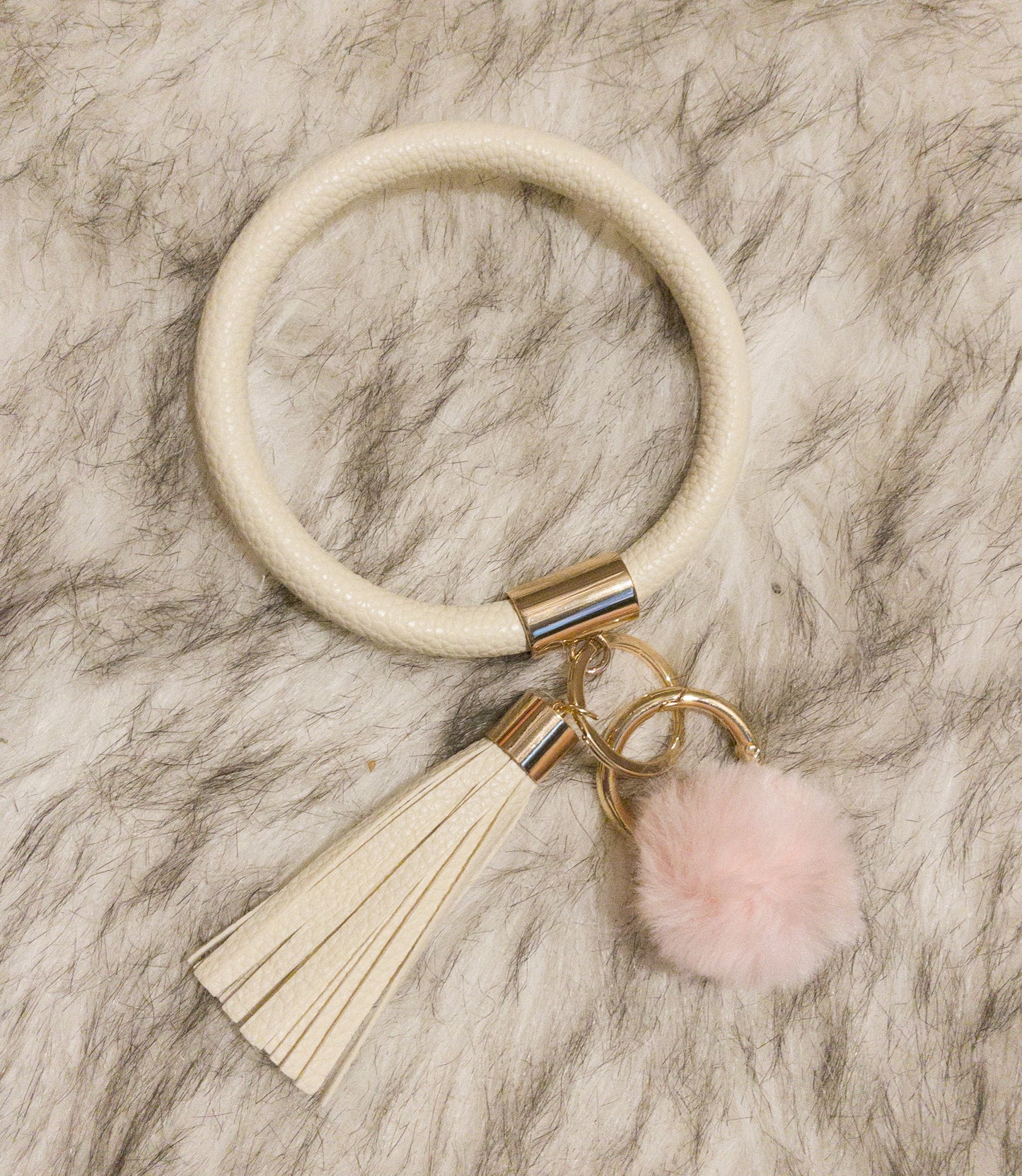 Bangle Pom Key Chain