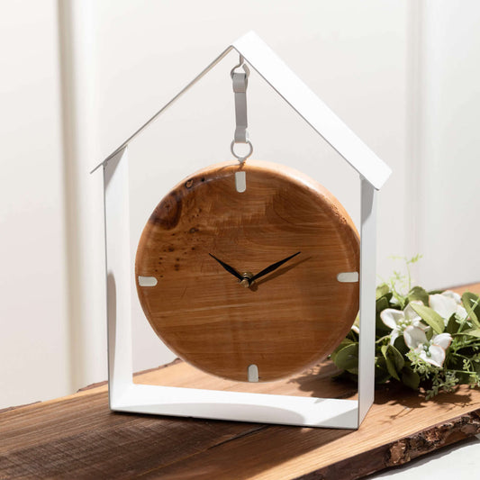 Metal Frame Desk Clock