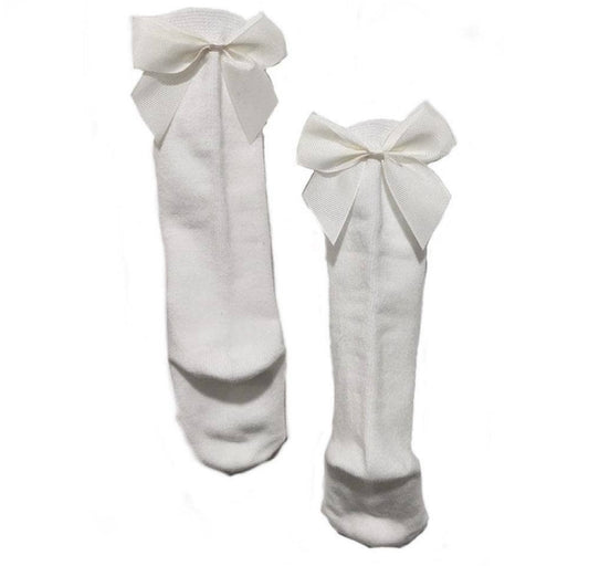 Bow Knee High Socks