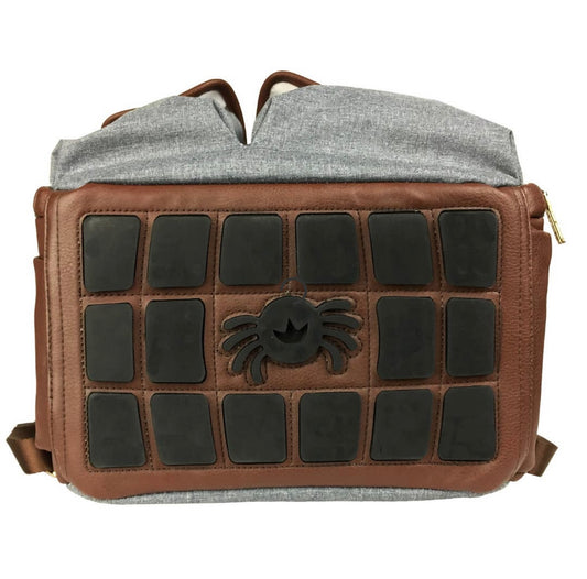 Handsome Heather Boss Backpack Diaper Bag