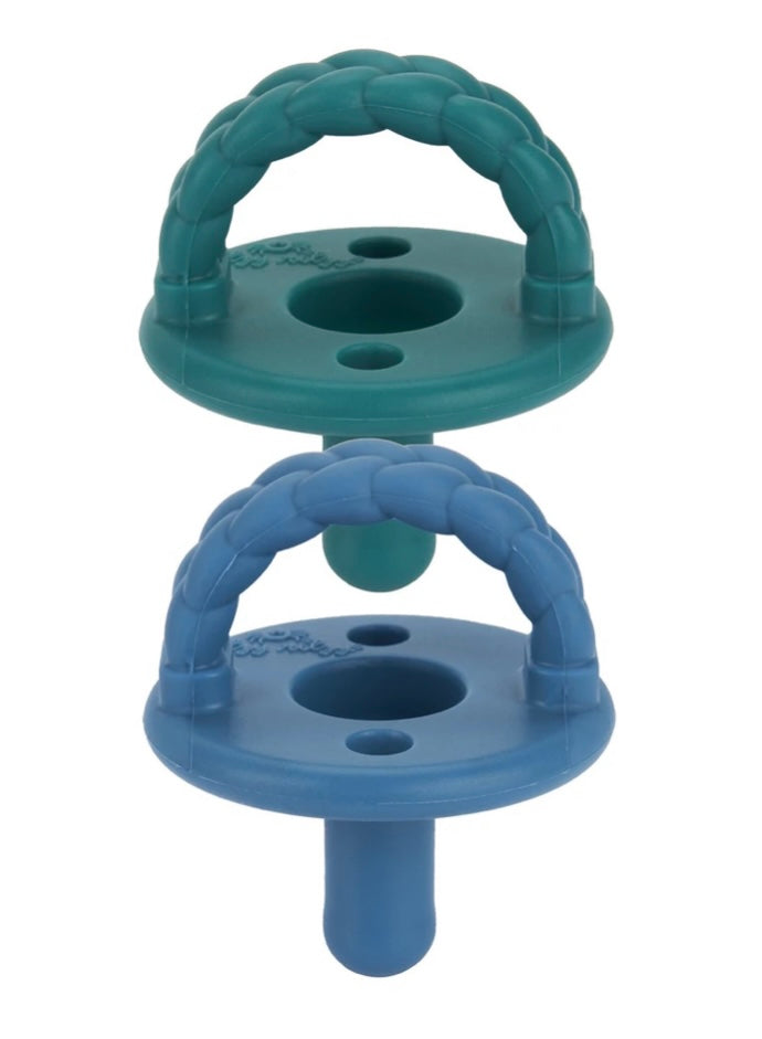 2- Pack Sweetie Soother Pacifier Sets (17 colors)