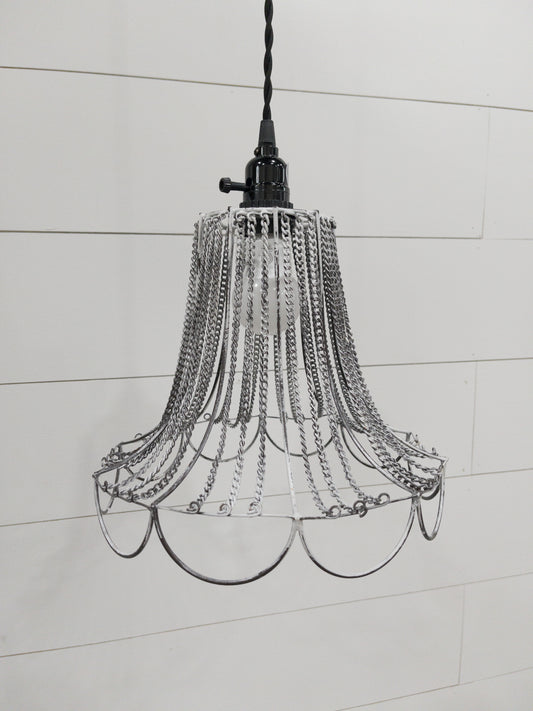 Whitewash Pendant Chandelier