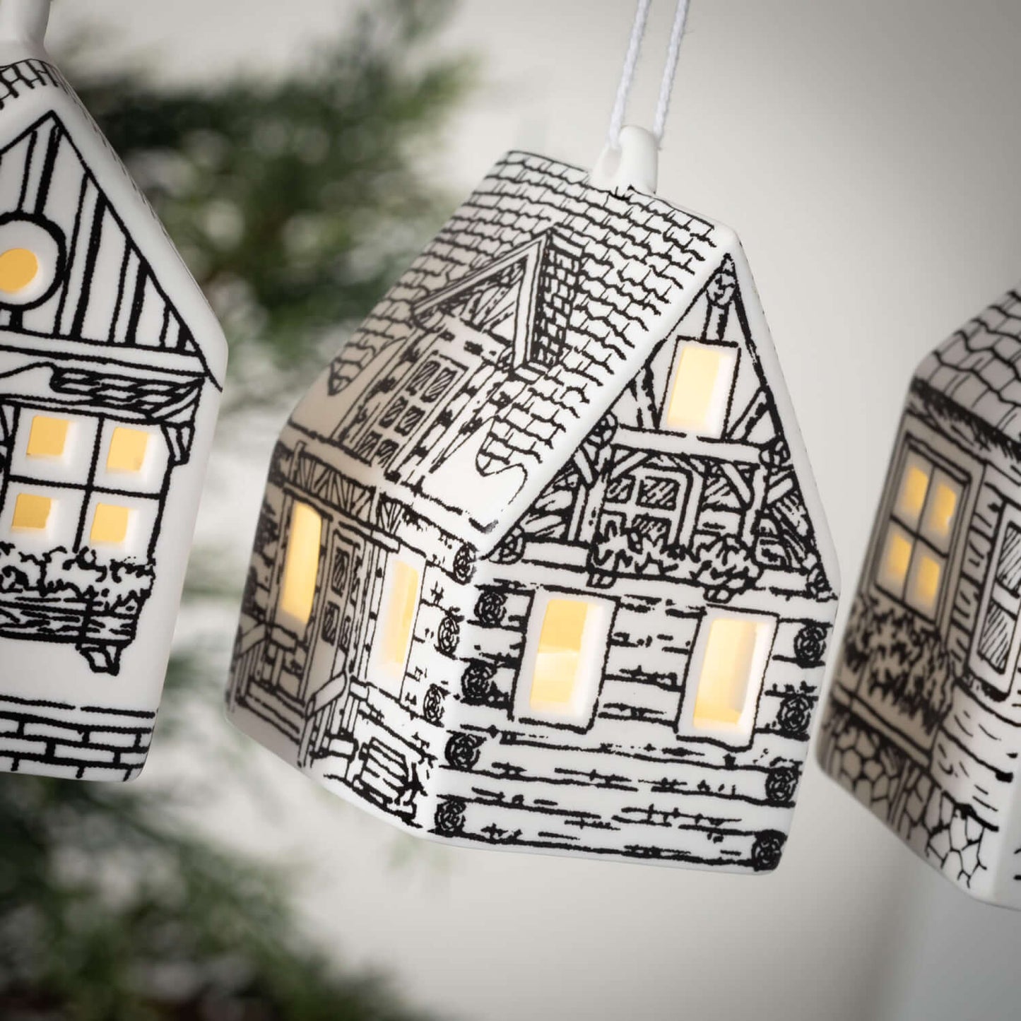LED House Ornaments