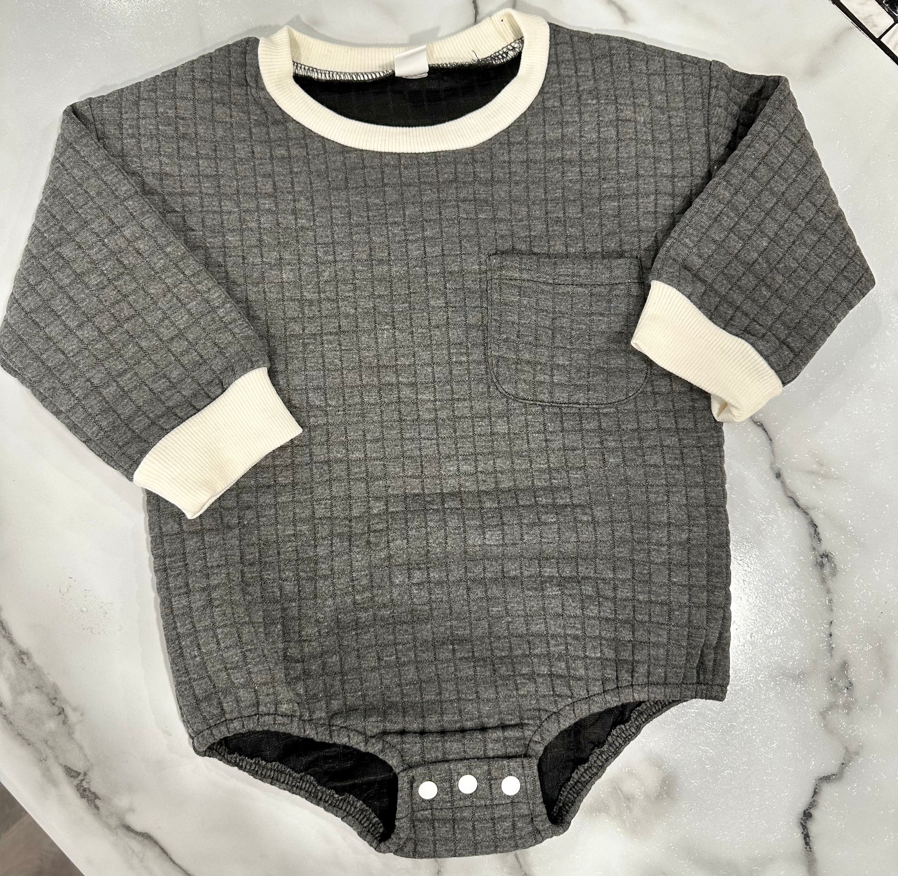 Quilt Bubble Rompers