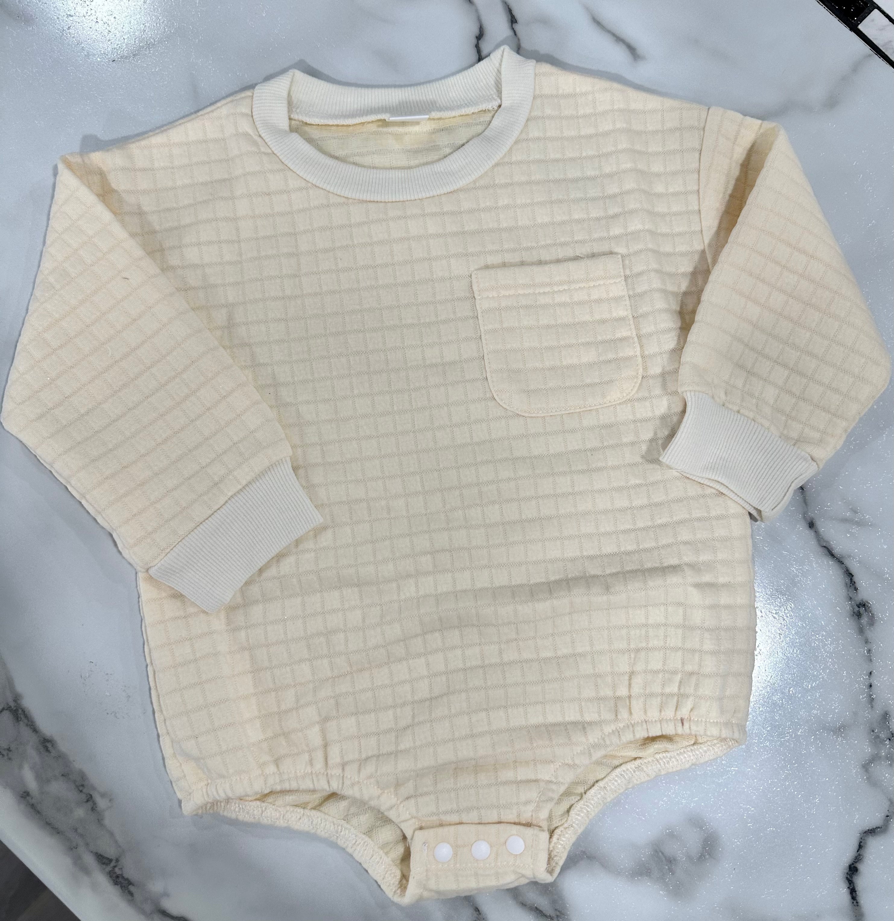 Quilt Bubble Rompers