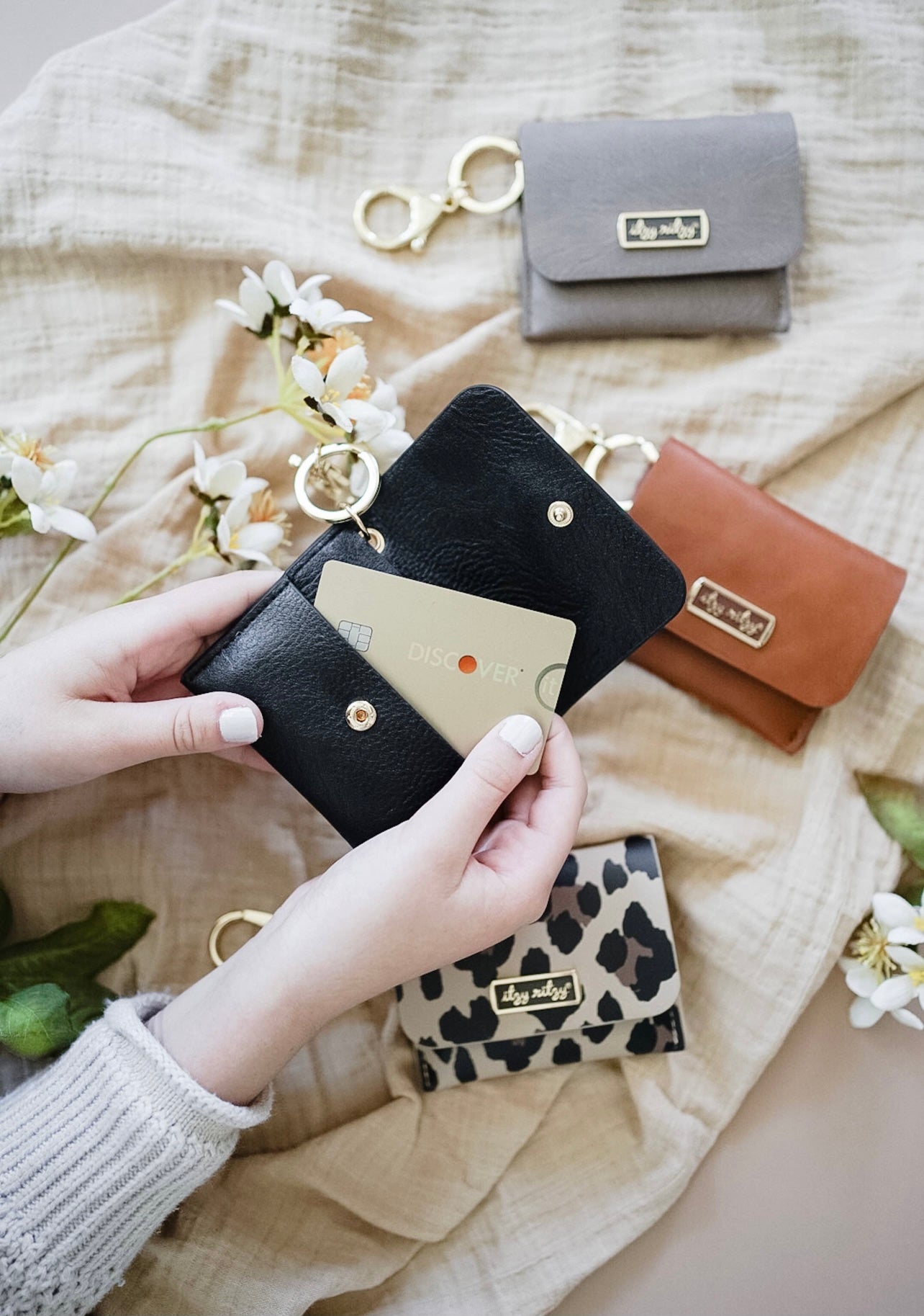 Mini Wallet Cardholder+Keychain