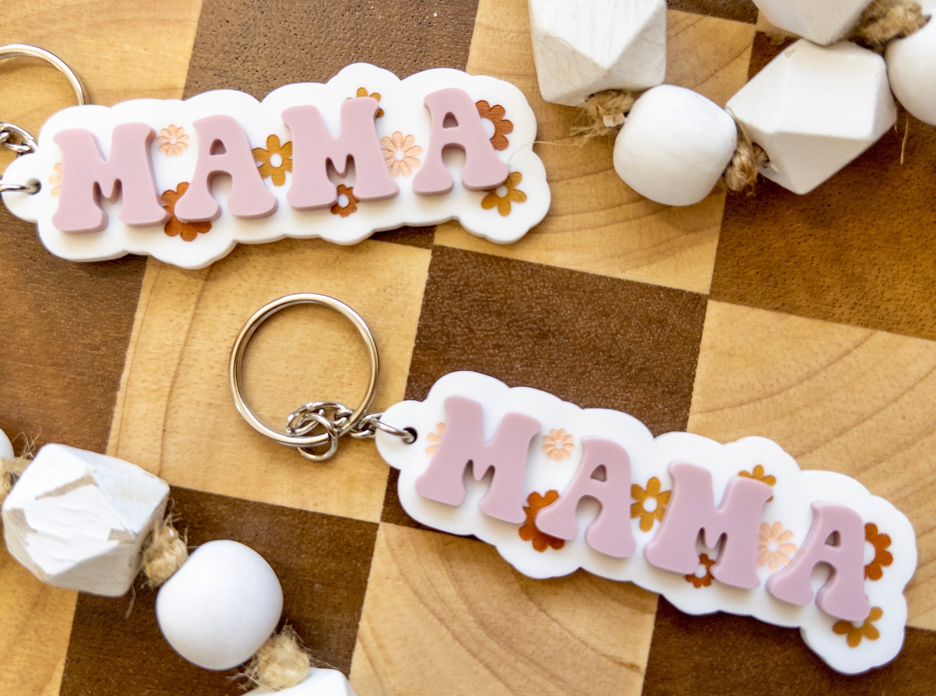 Groovy Mama Keychain