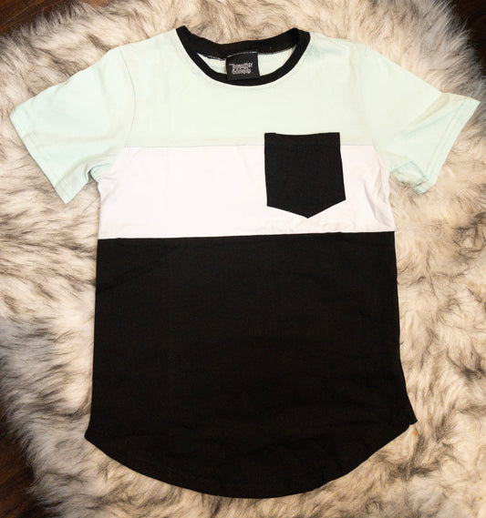 Colorblock Pocket Tee