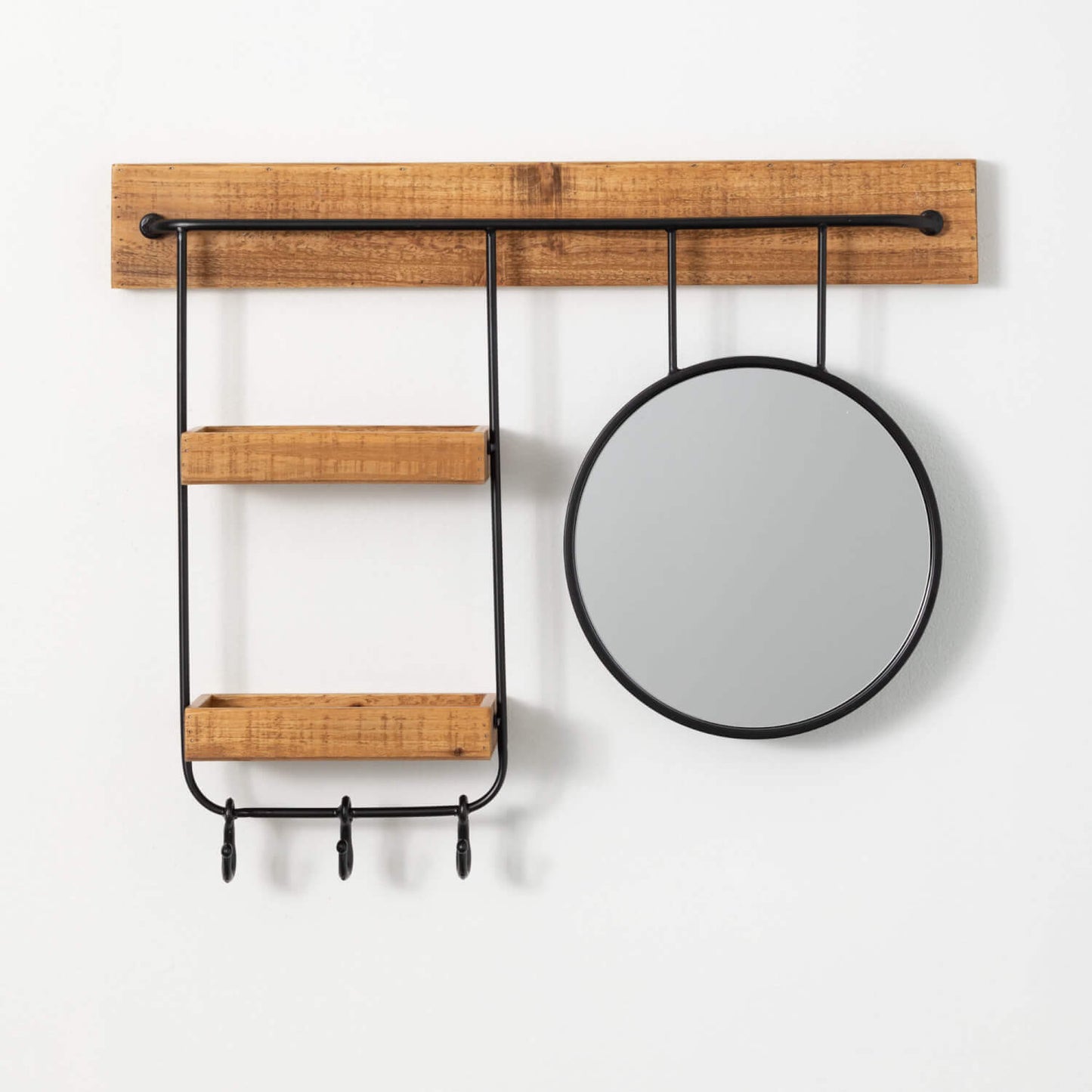 Hanging Mirror Wall Shelf