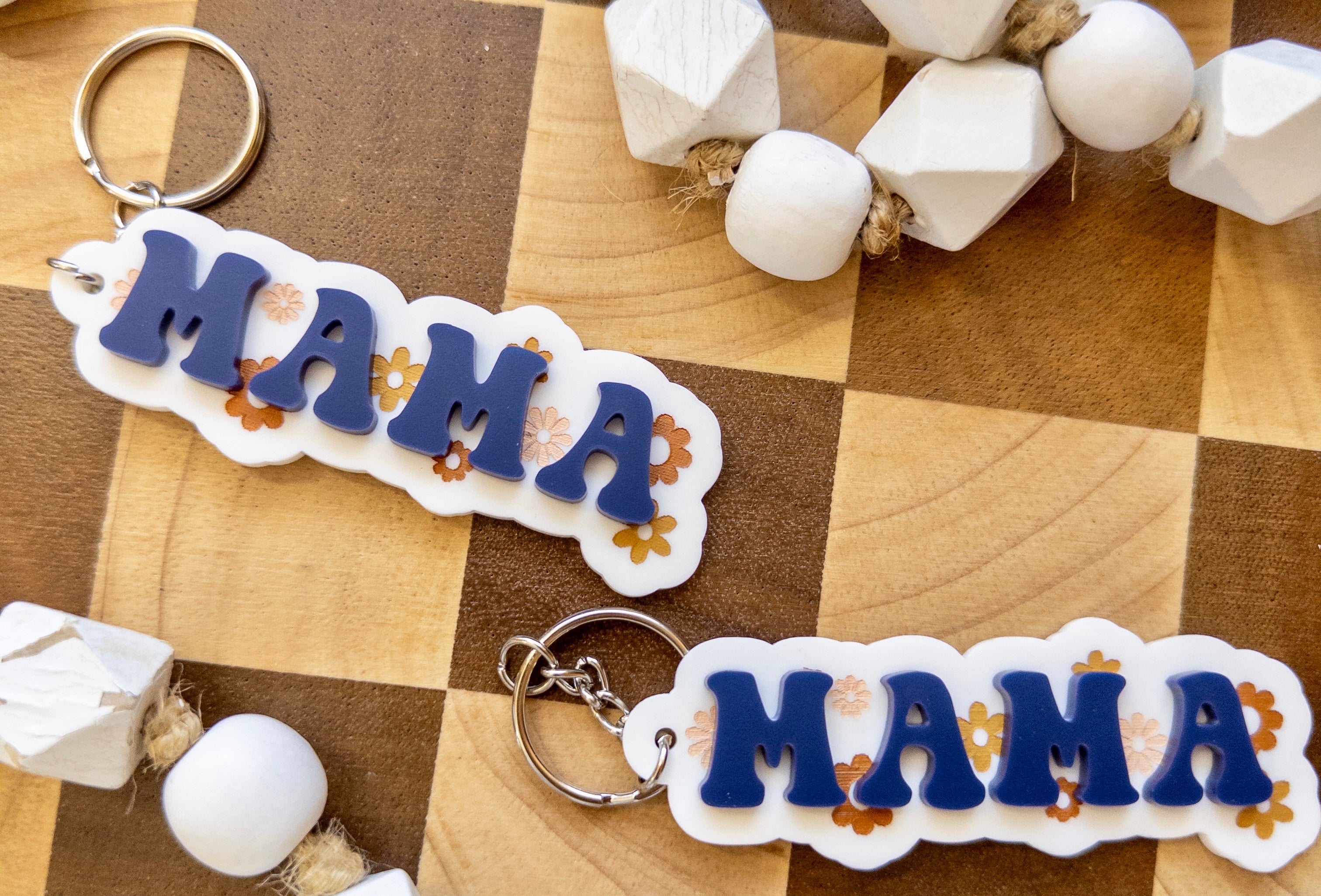 Groovy Mama Keychain