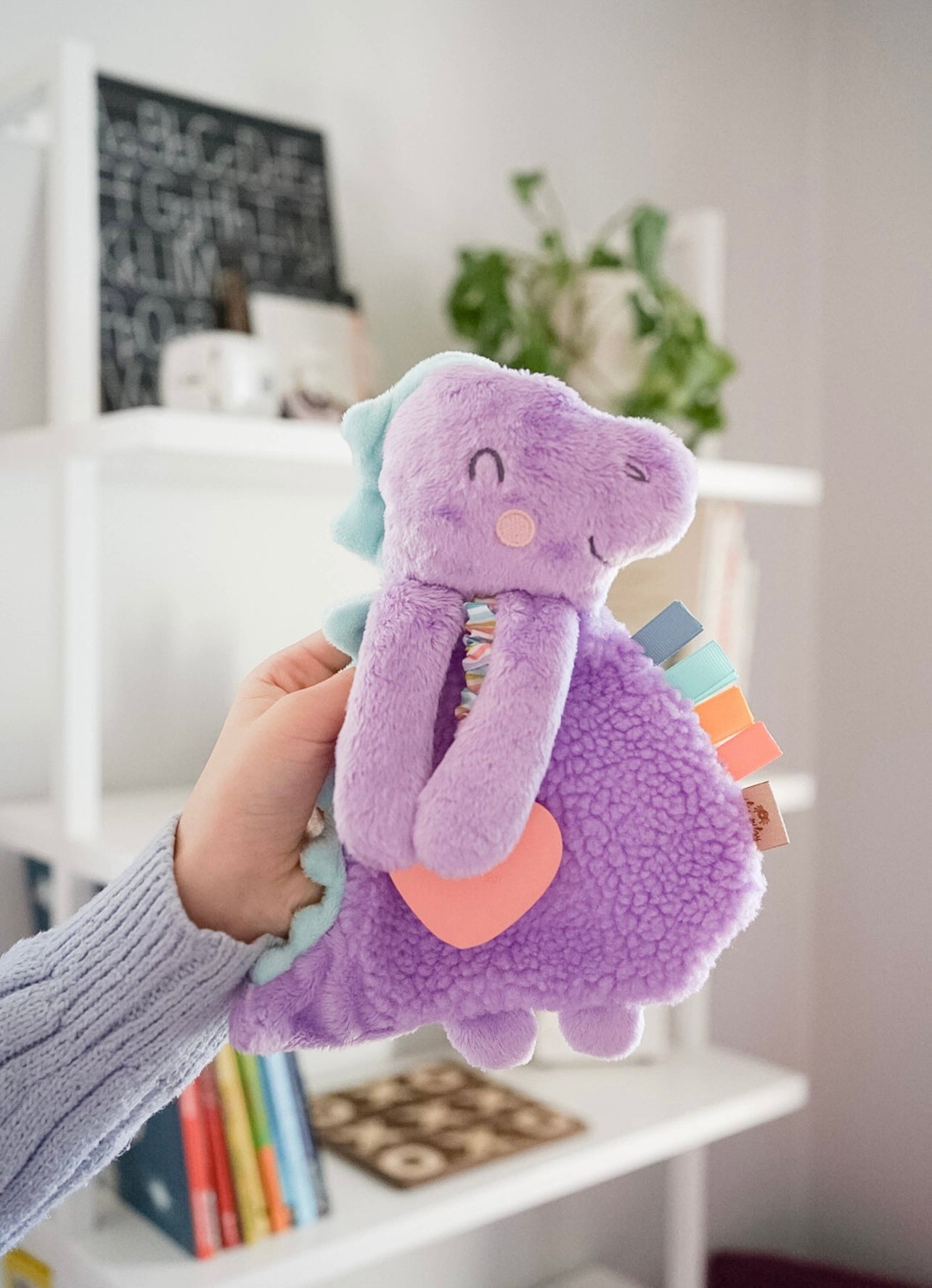 NEW! Dempsey the Purple Dino Lovey