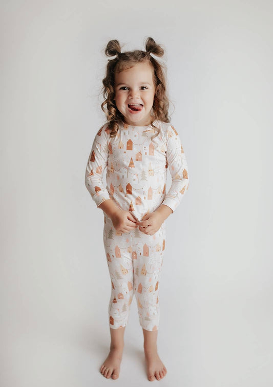 Winter Village Baby+Kid Jammies