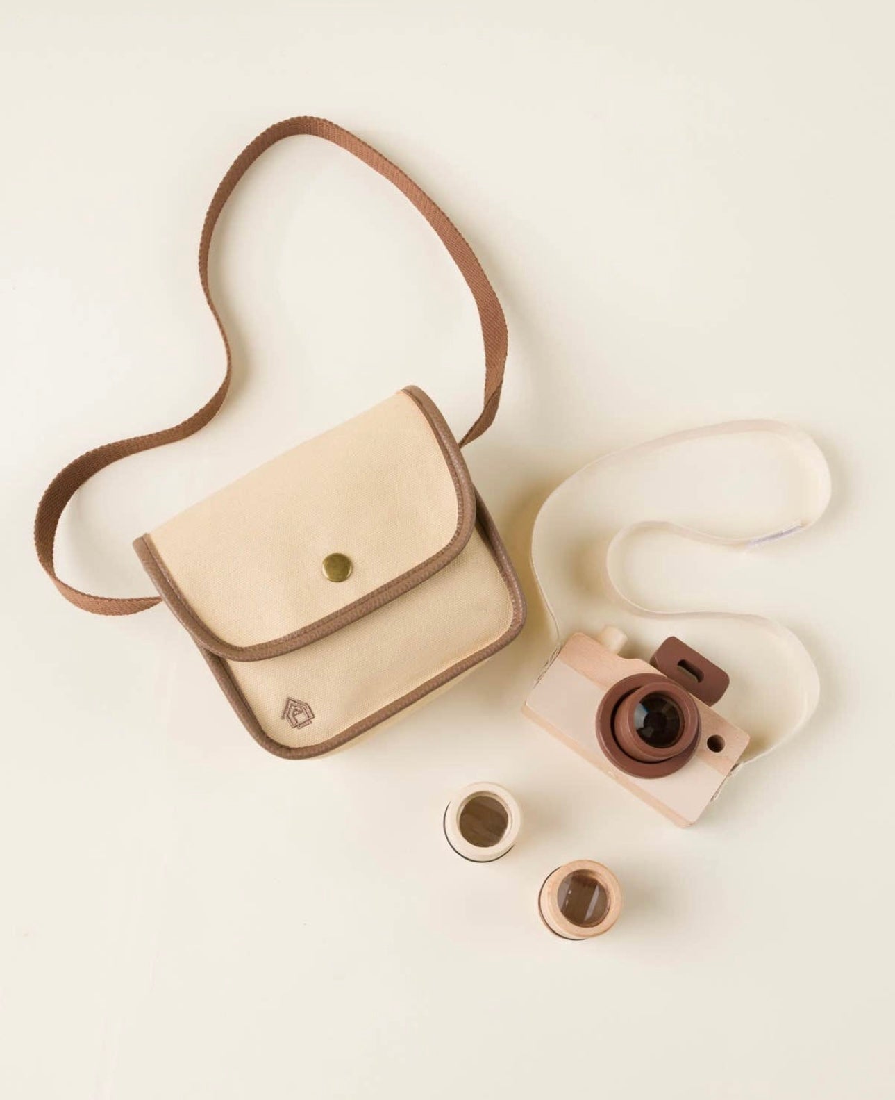 Wooden Camera with Bag