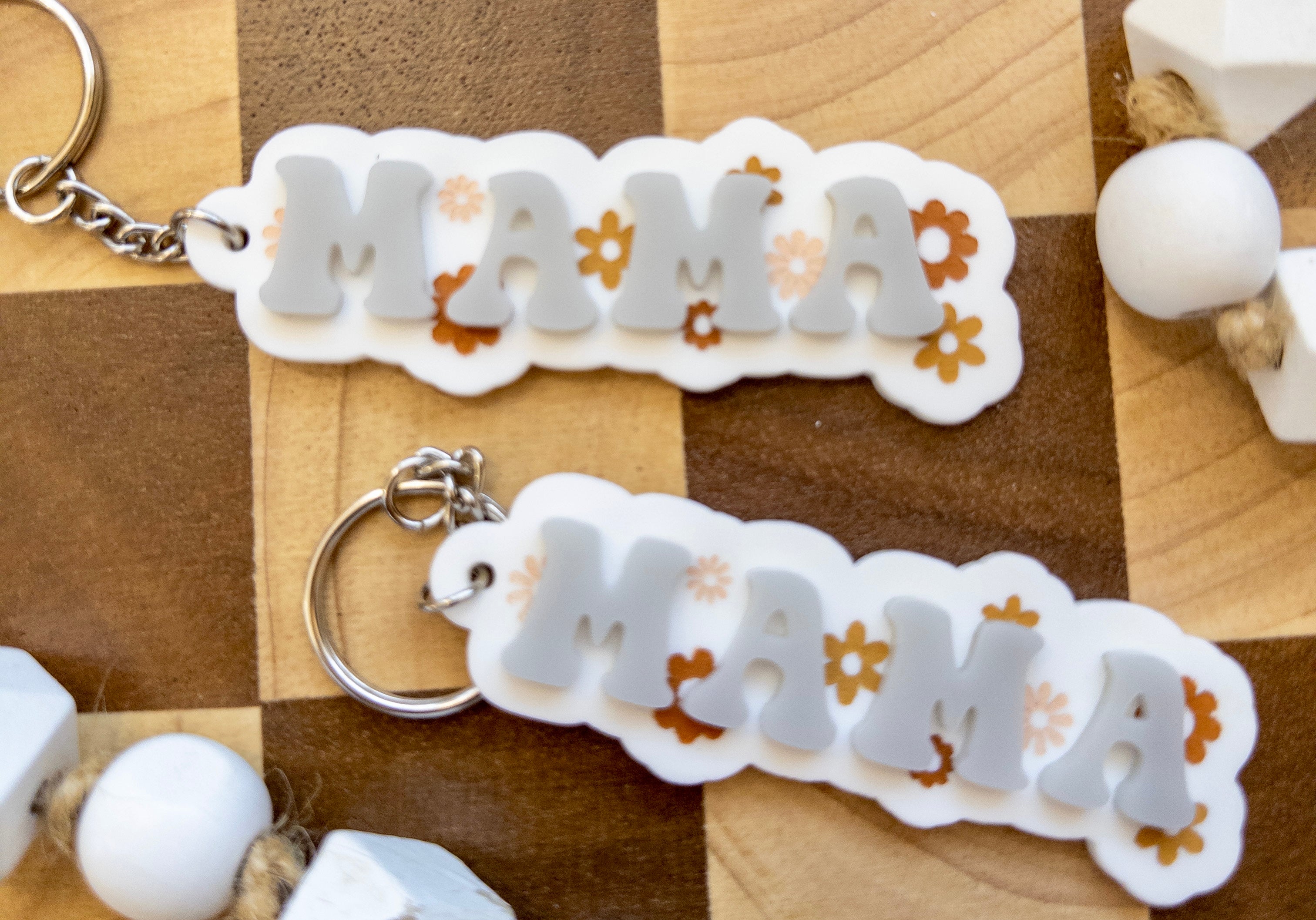 Groovy Mama Keychain