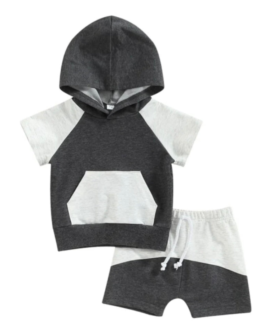 Hoodie Shorts Set