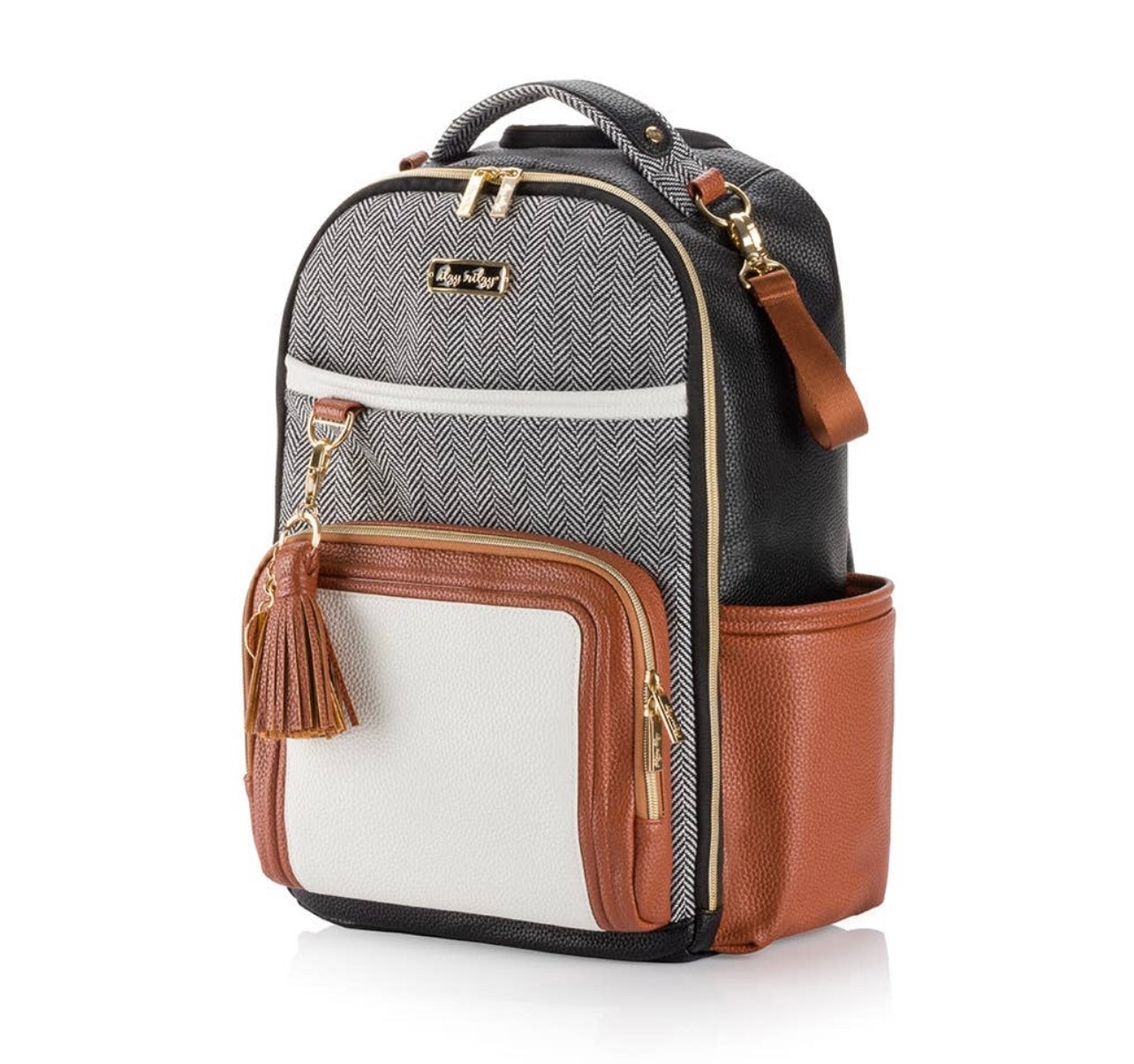 Coffee+Cream Boss Plus Backpack Diaper Bag
