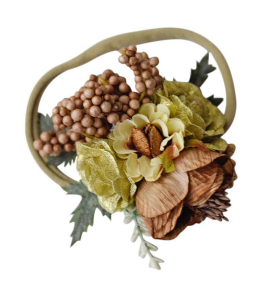 Fall+Winter Floral Stretch Headbands